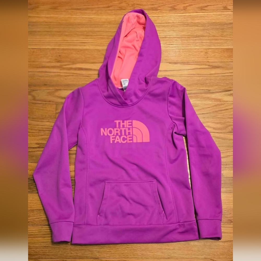 The North Face Purple and Pink Sweatshirt Hoodie